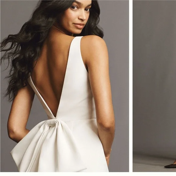 Sachin & Babi Reed Sleeveless Back-Bow Mini Dress - Picture 3 of 10